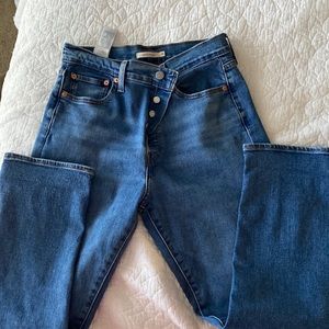 Levi’s Wedgie straight 31x28 Jazz Jive Sound jeans
